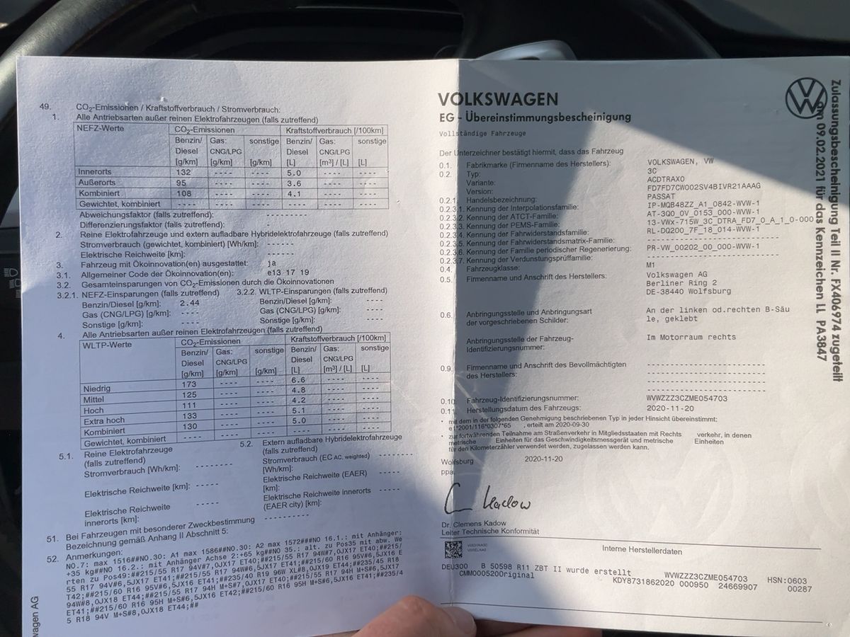 Volkswagen Passat d'occasion