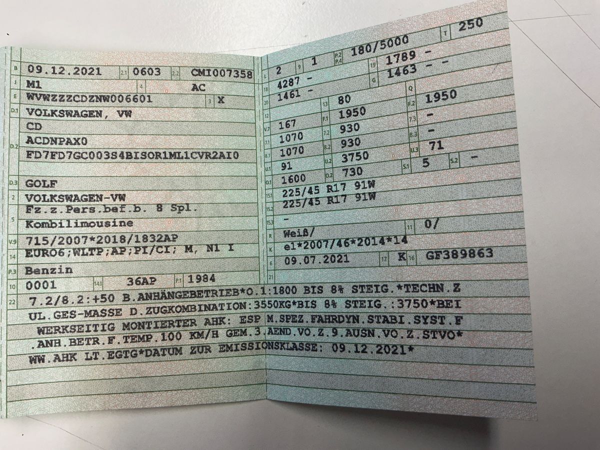 Volkswagen Golf VIII 2.0 TSI GTI