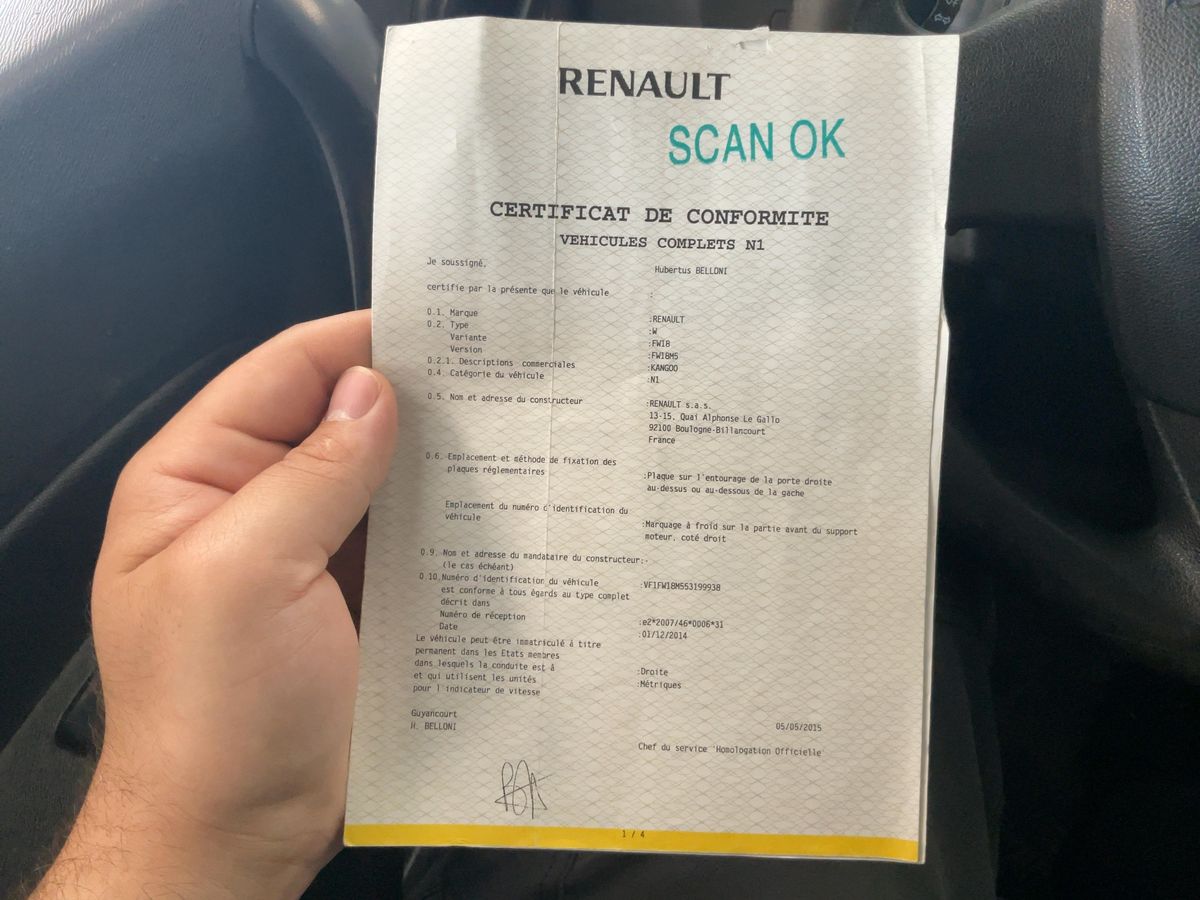 Renault Kangoo d'occasion