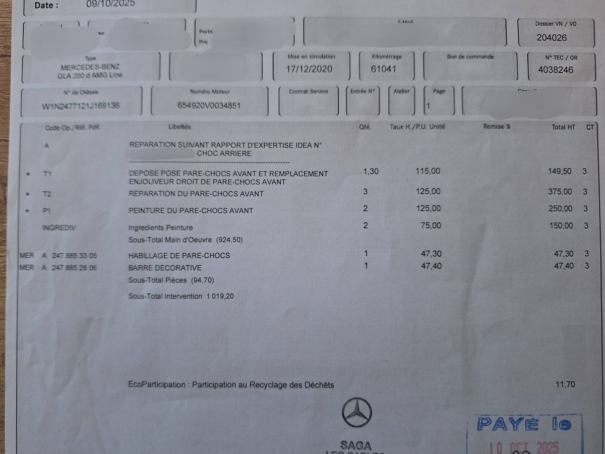 Mercedes-Benz GLA-Klasse d'occasion