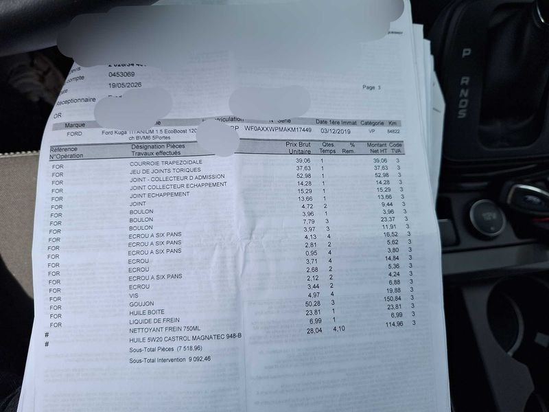 Ford Kuga 1.5 EcoBoost Business Nav — zdjęcie 20
