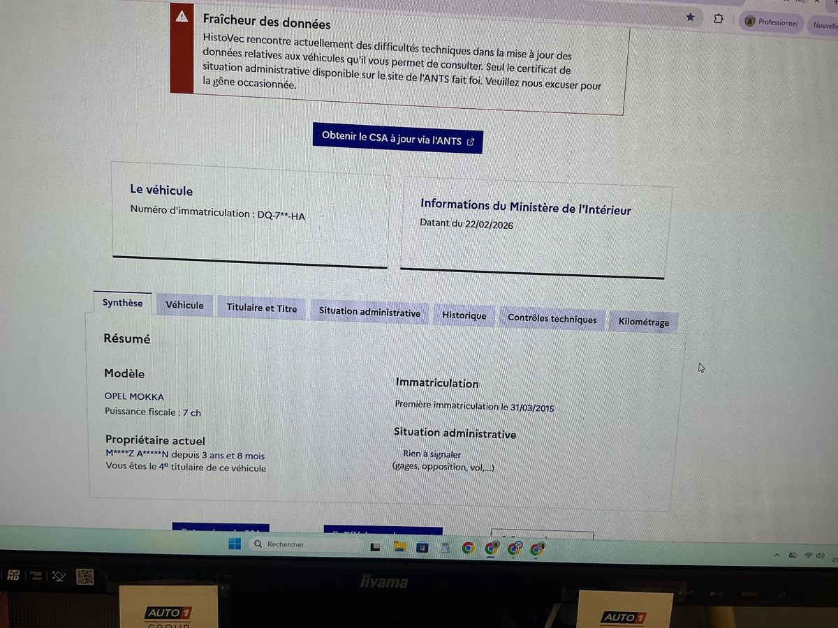 Opel Mokka d'occasion