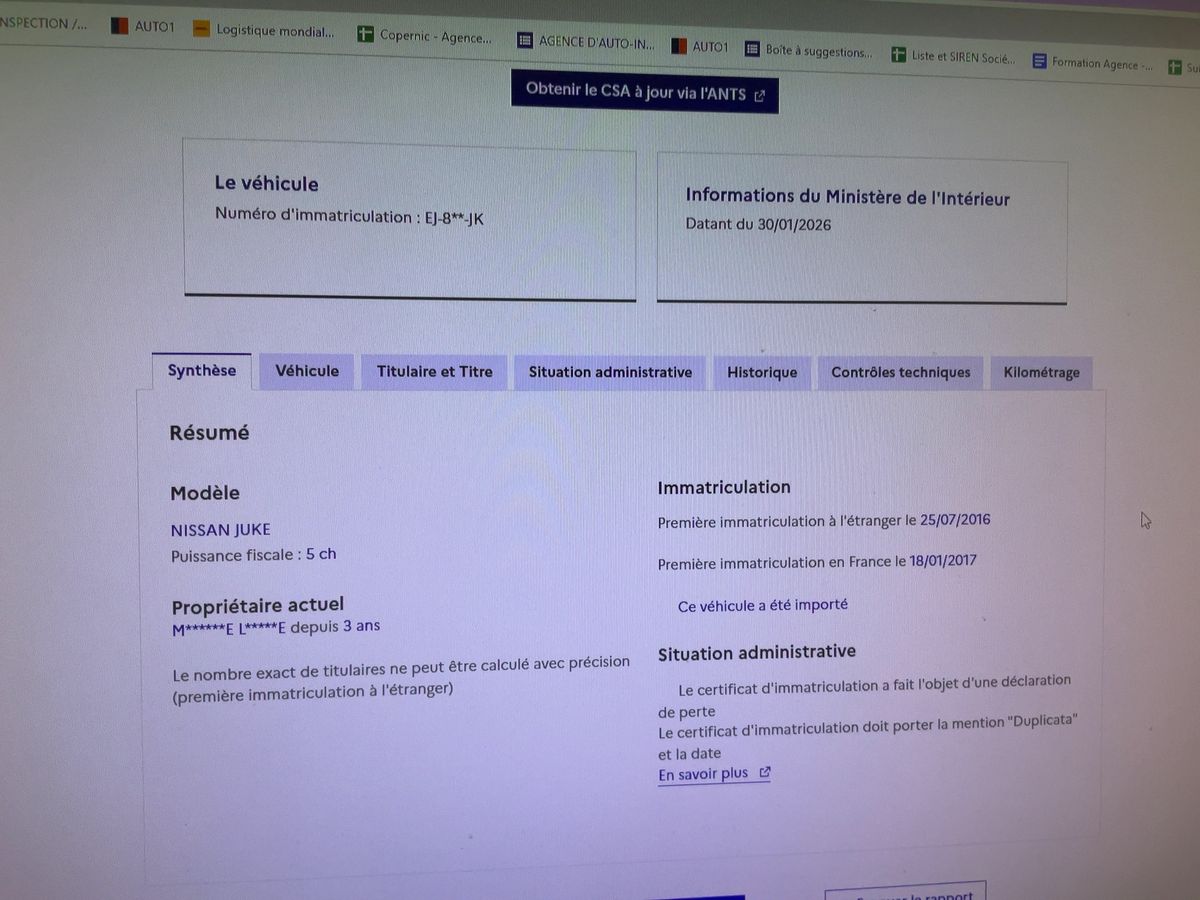 Nissan Juke d'occasion