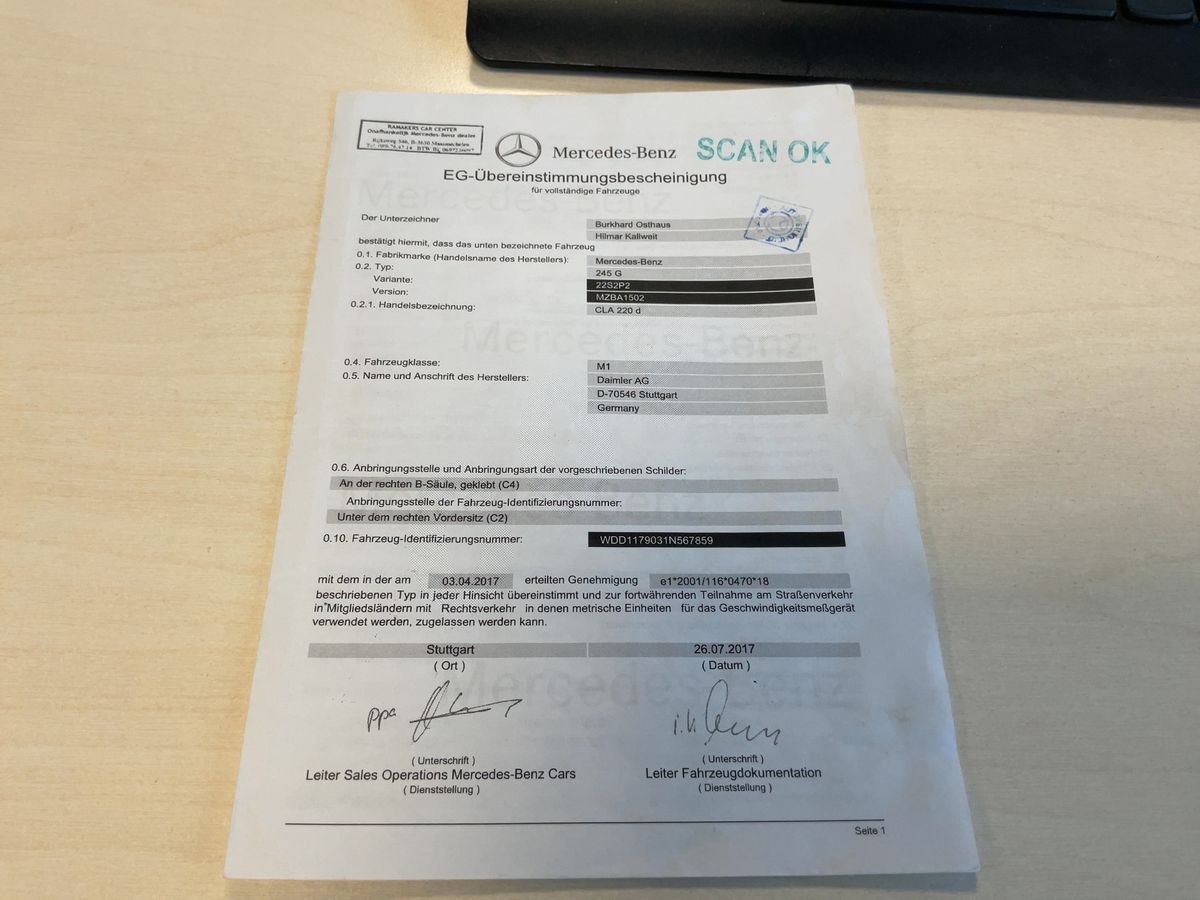 Mercedes-Benz CLA-Klasse d'occasion