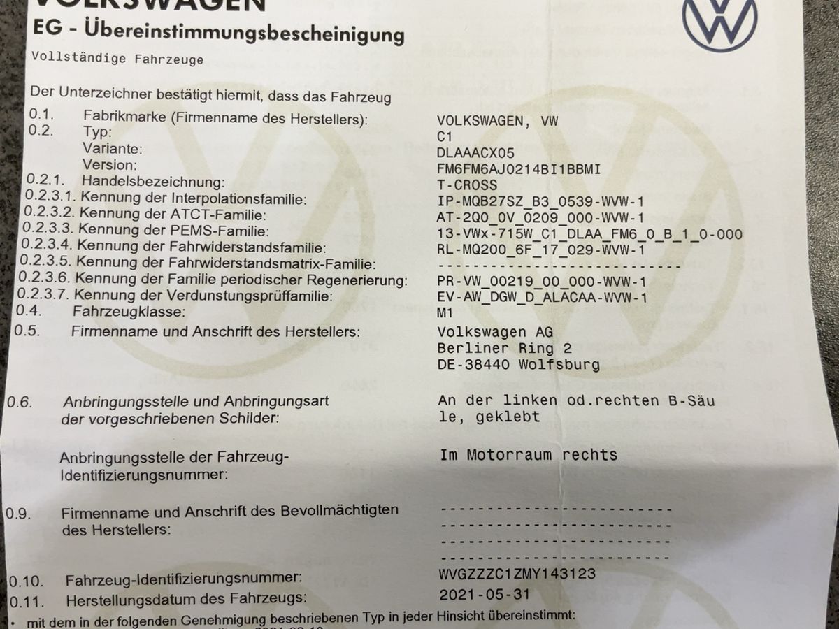 Volkswagen T-Cross d'occasion