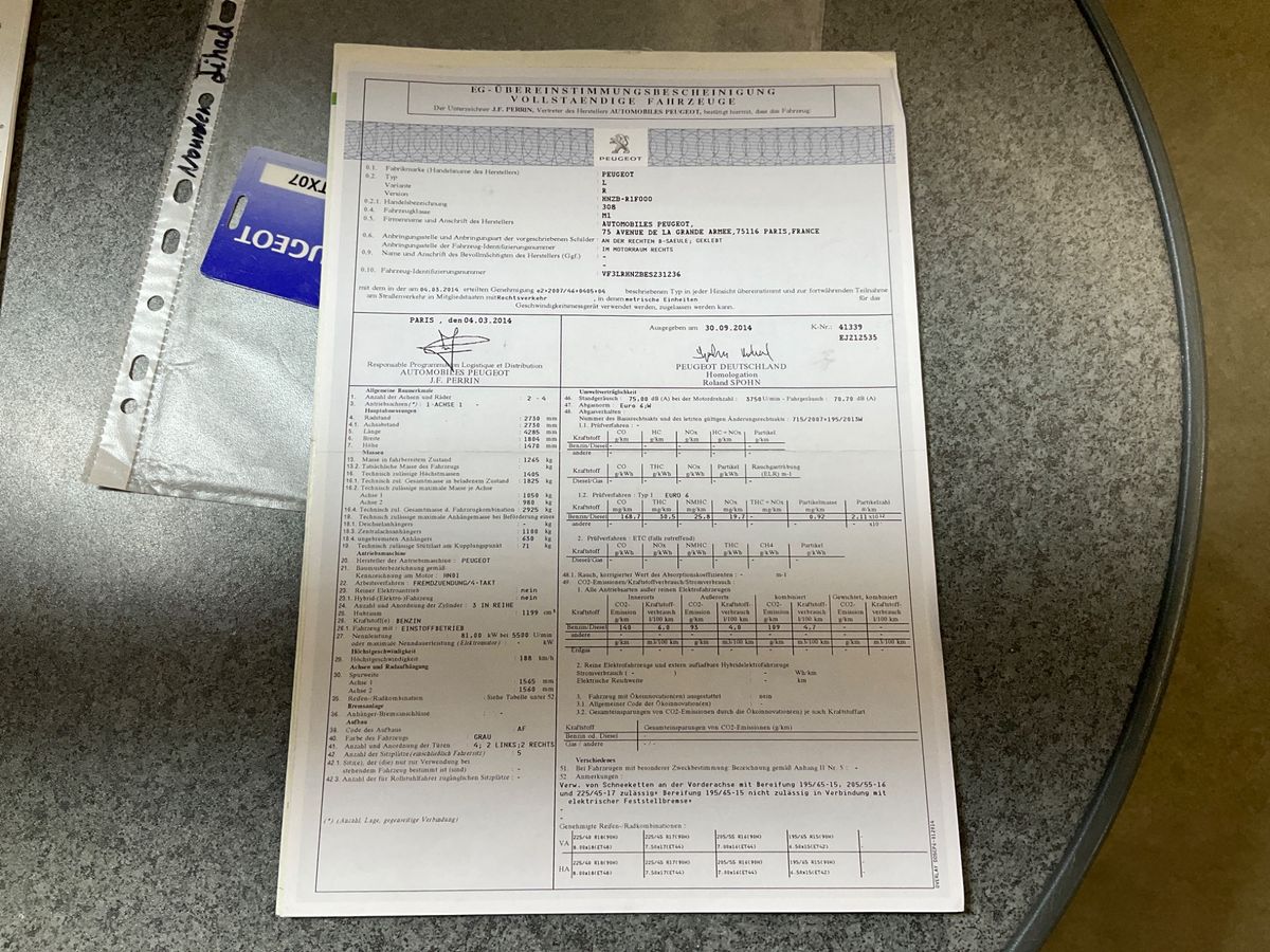 Peugeot 308 d'occasion