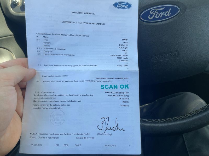 Ford S-Max 2.0 TDCi Titanium 2011 – снимка 22