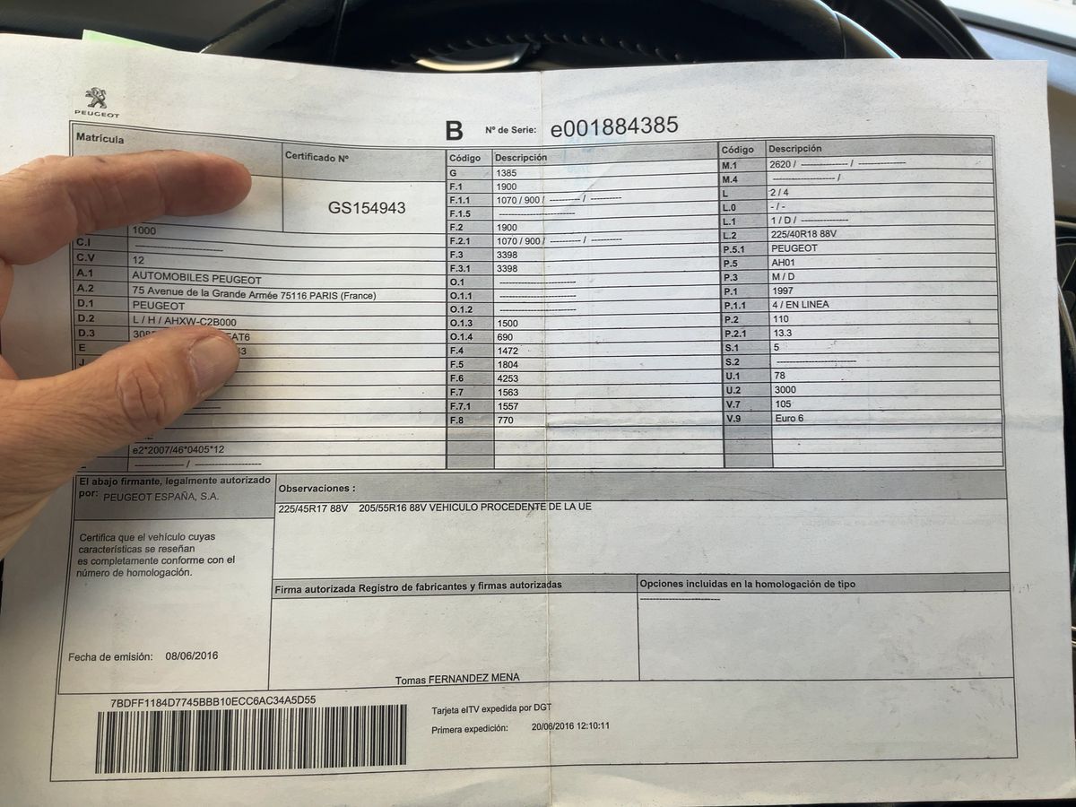 Peugeot 308 d'occasion