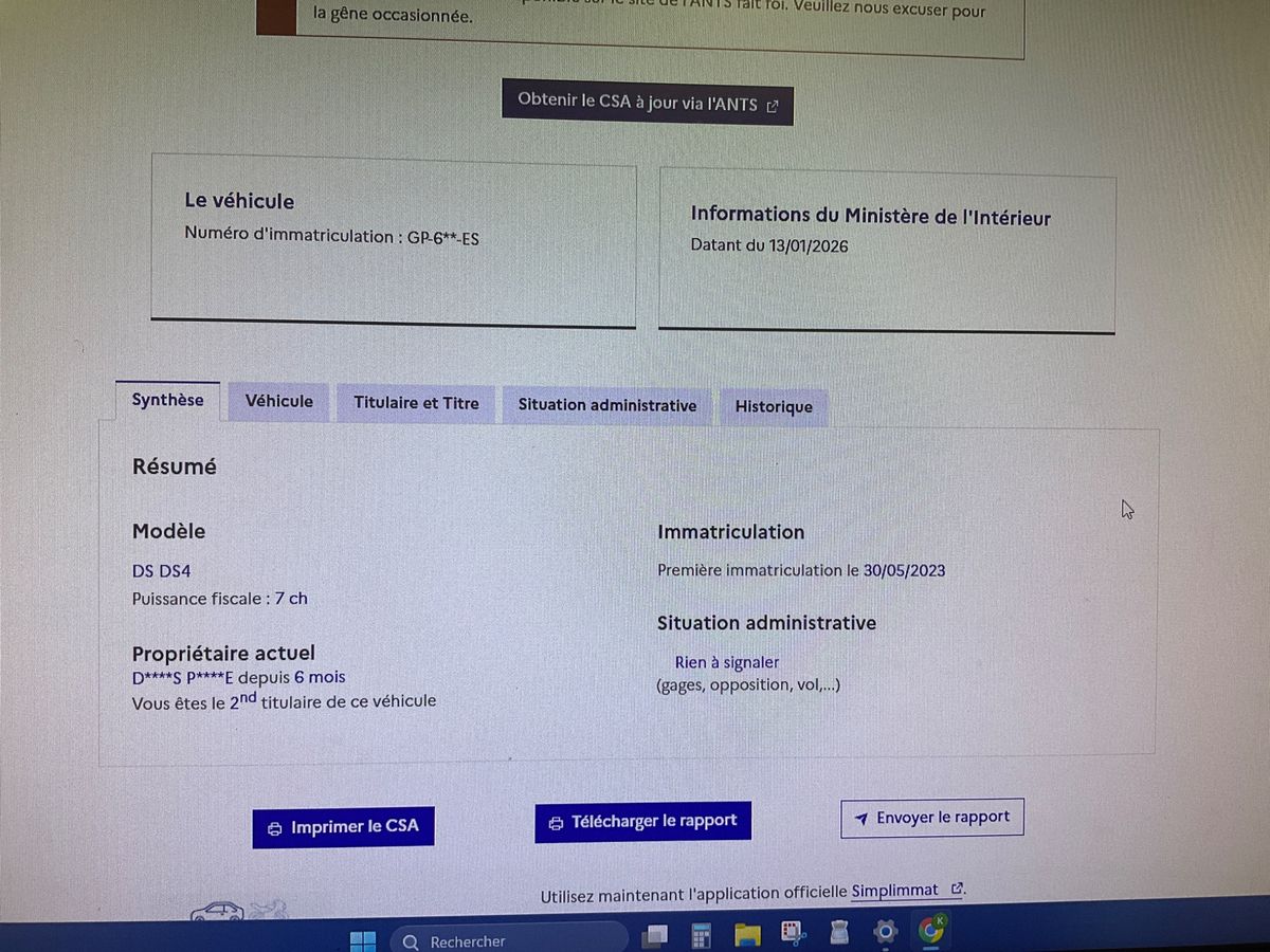 DS Automobiles d'occasion