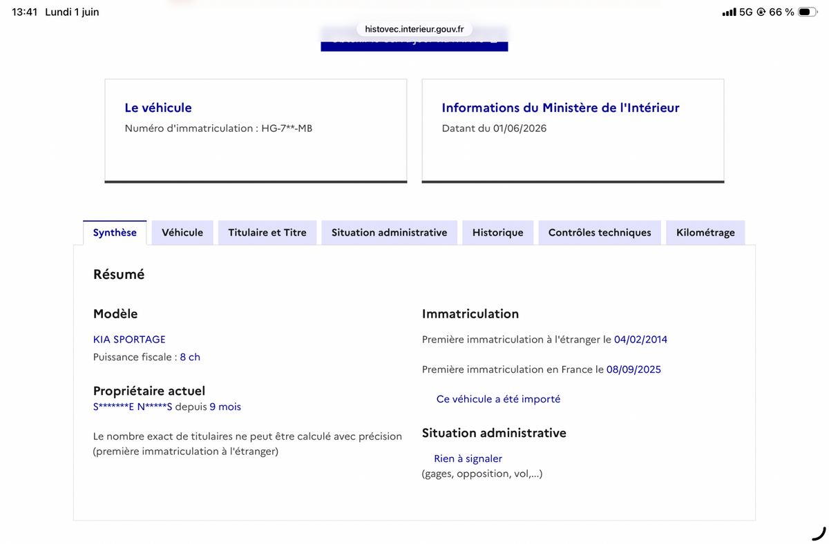 Kia Sportage d'occasion