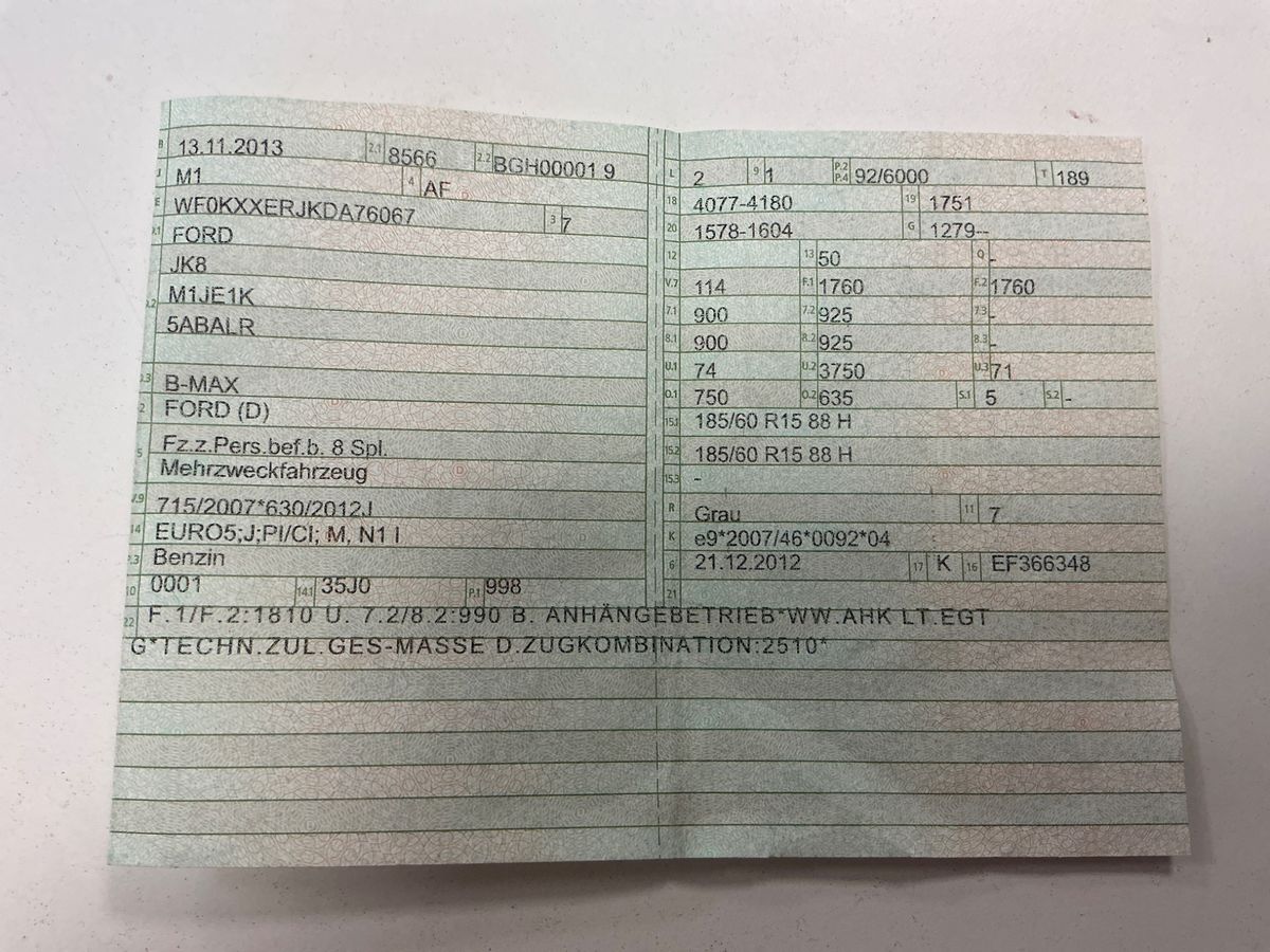 Ford B-Max 1.0 EcoBoost SYNC Edition