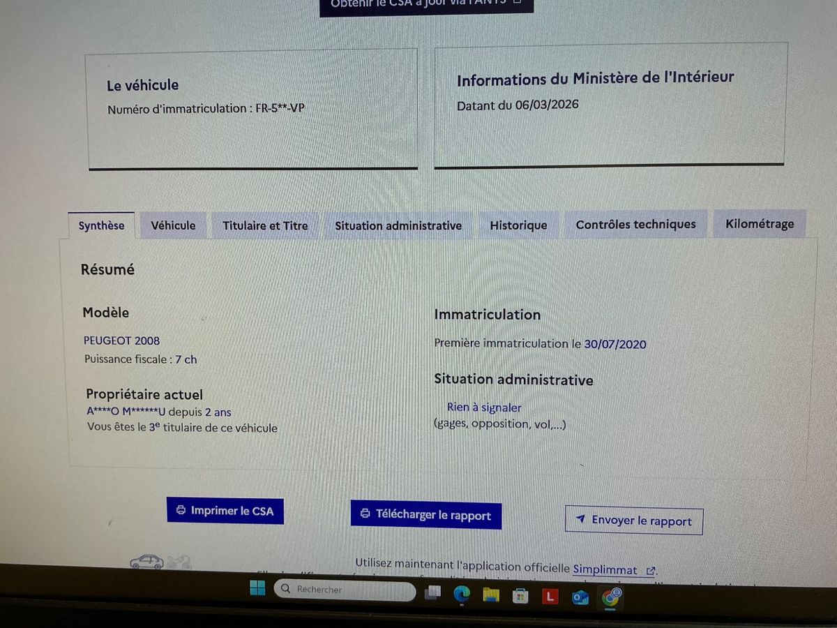 Peugeot 2008 d'occasion