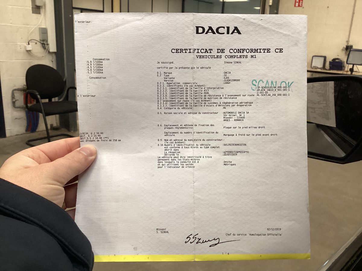 Dacia Lodgy 1.5 dCi Essential