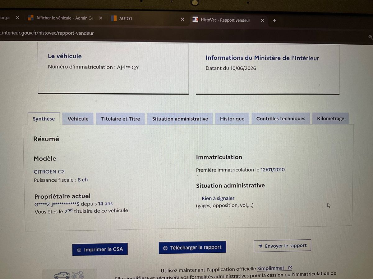 Citroen C2 d'occasion