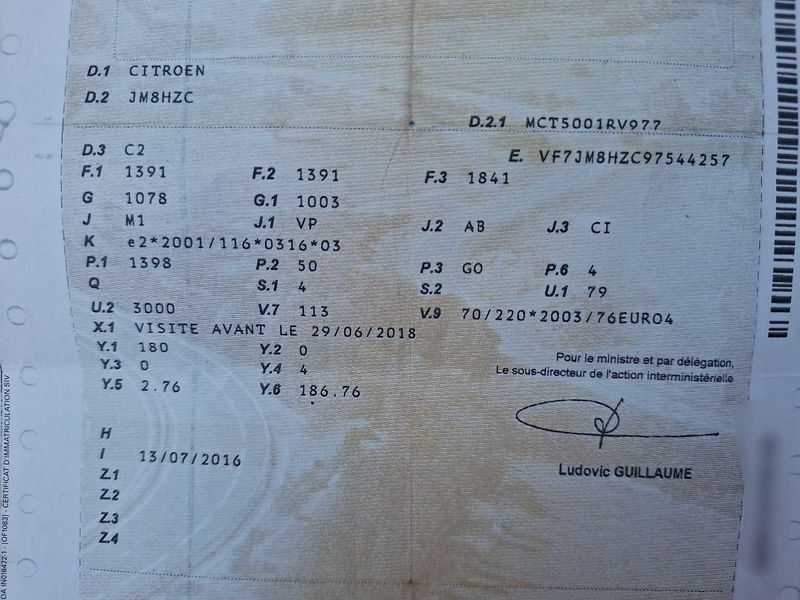 Citroen C2 1.4 HDi Furio — zdjęcie 14