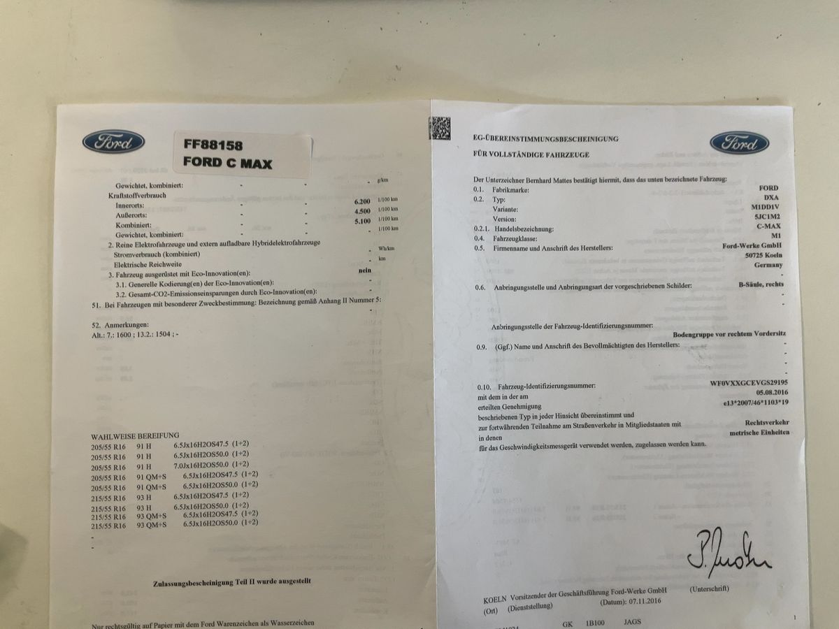 Ford C-Max d'occasion