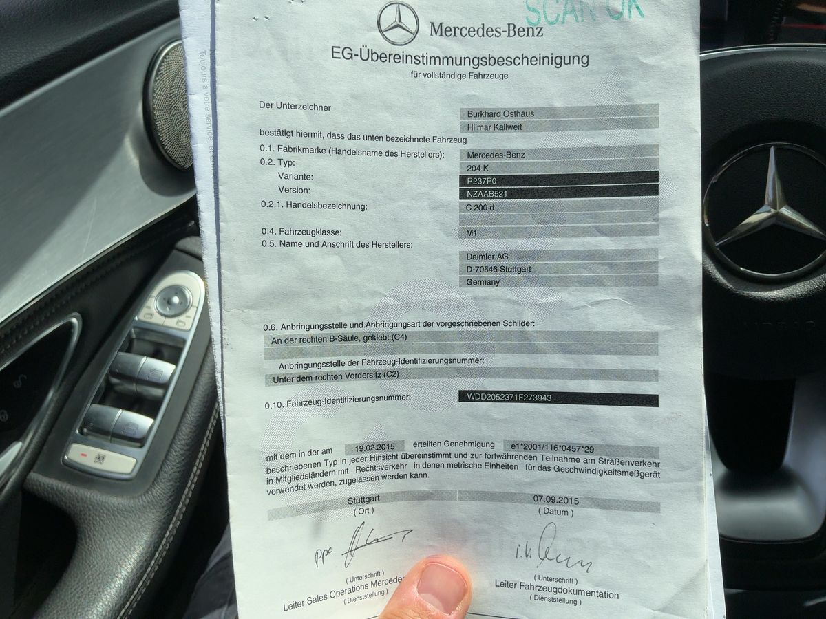 Mercedes-Benz C-Klasse d'occasion