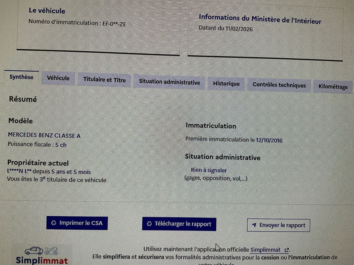 Mercedes-Benz A-Klasse d'occasion