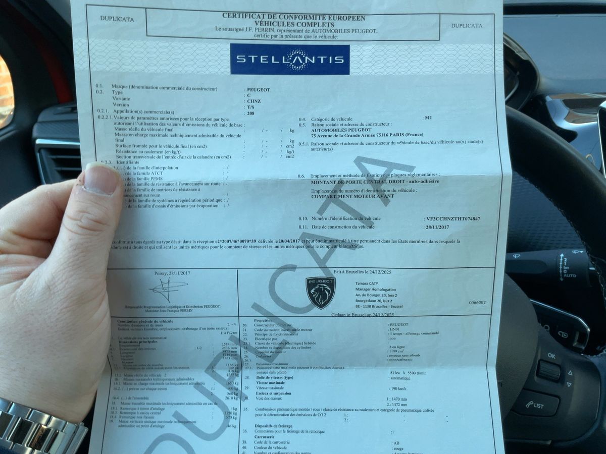 Peugeot 208 d'occasion