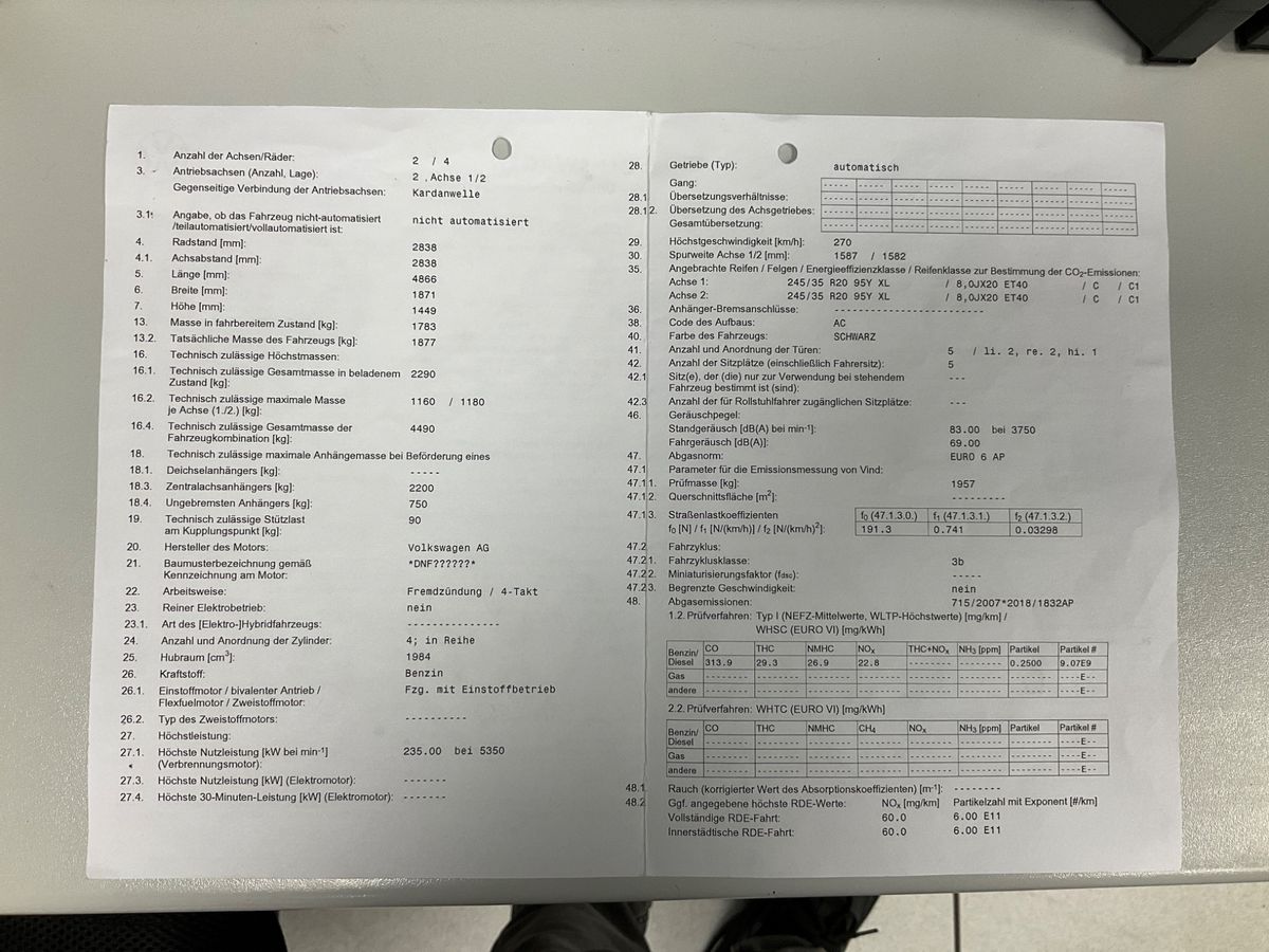 Volkswagen Arteon d'occasion