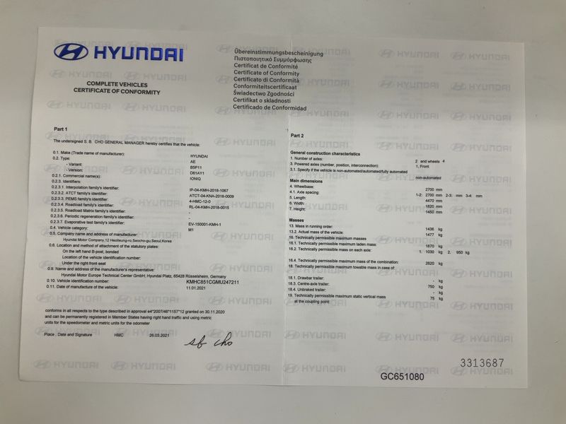 Hyundai IONIQ 1.6 Hybrid Style — zdjęcie 16