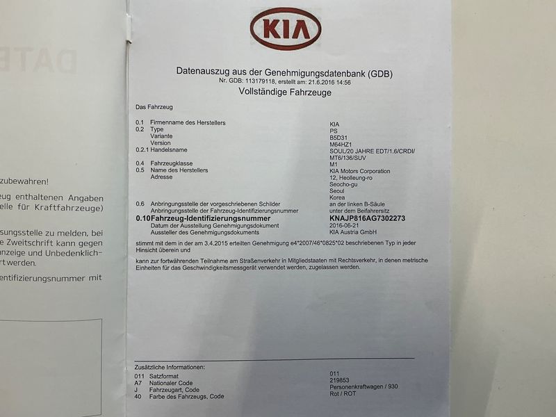Kia Soul 1.6 CRDi 20 Jahre Edition — zdjęcie 16