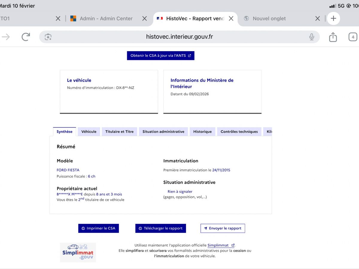 Ford Fiesta d'occasion