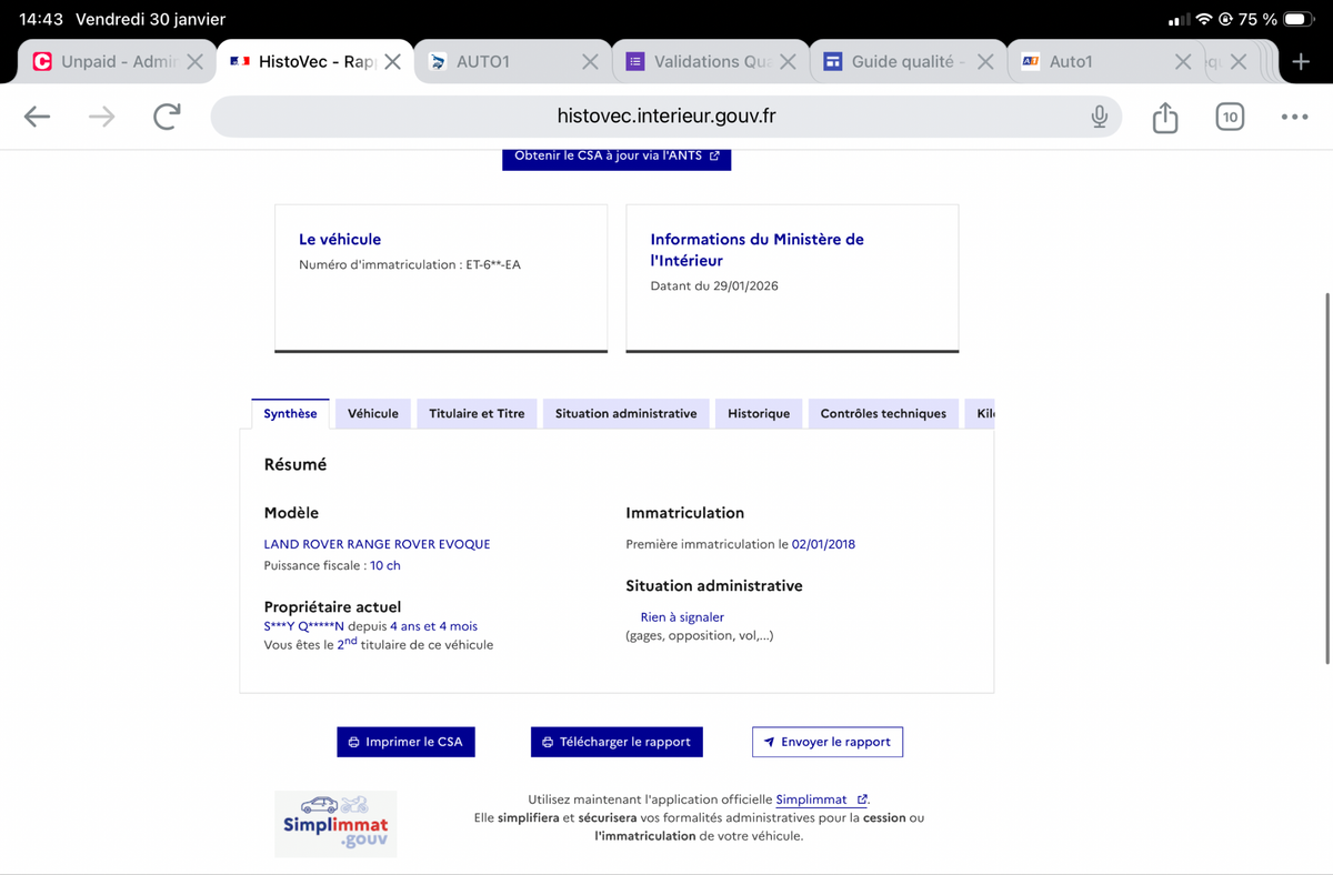 Land Rover d'occasion