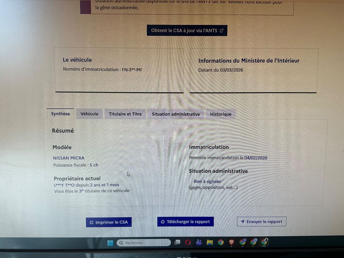 Nissan Micra d'occasion