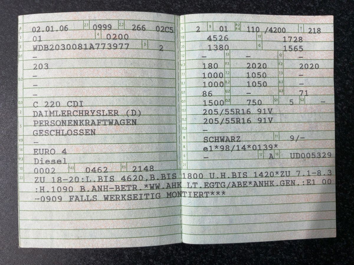 Mercedes-Benz C-Klasse C 220 CDI Elegance