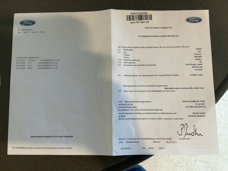 Ford Mondeo 2.0 TDCi Business Edition — zdjęcie 16