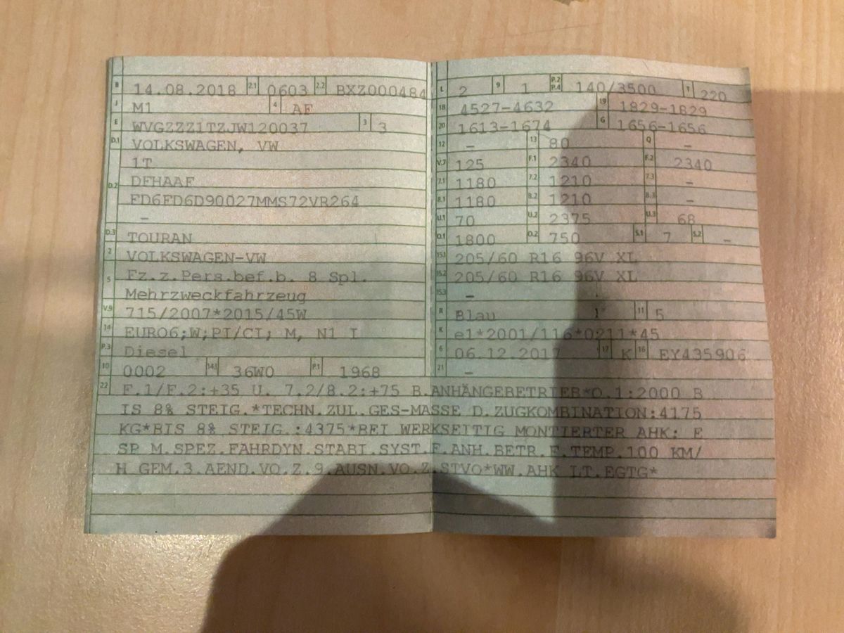 Volkswagen Touran d'occasion