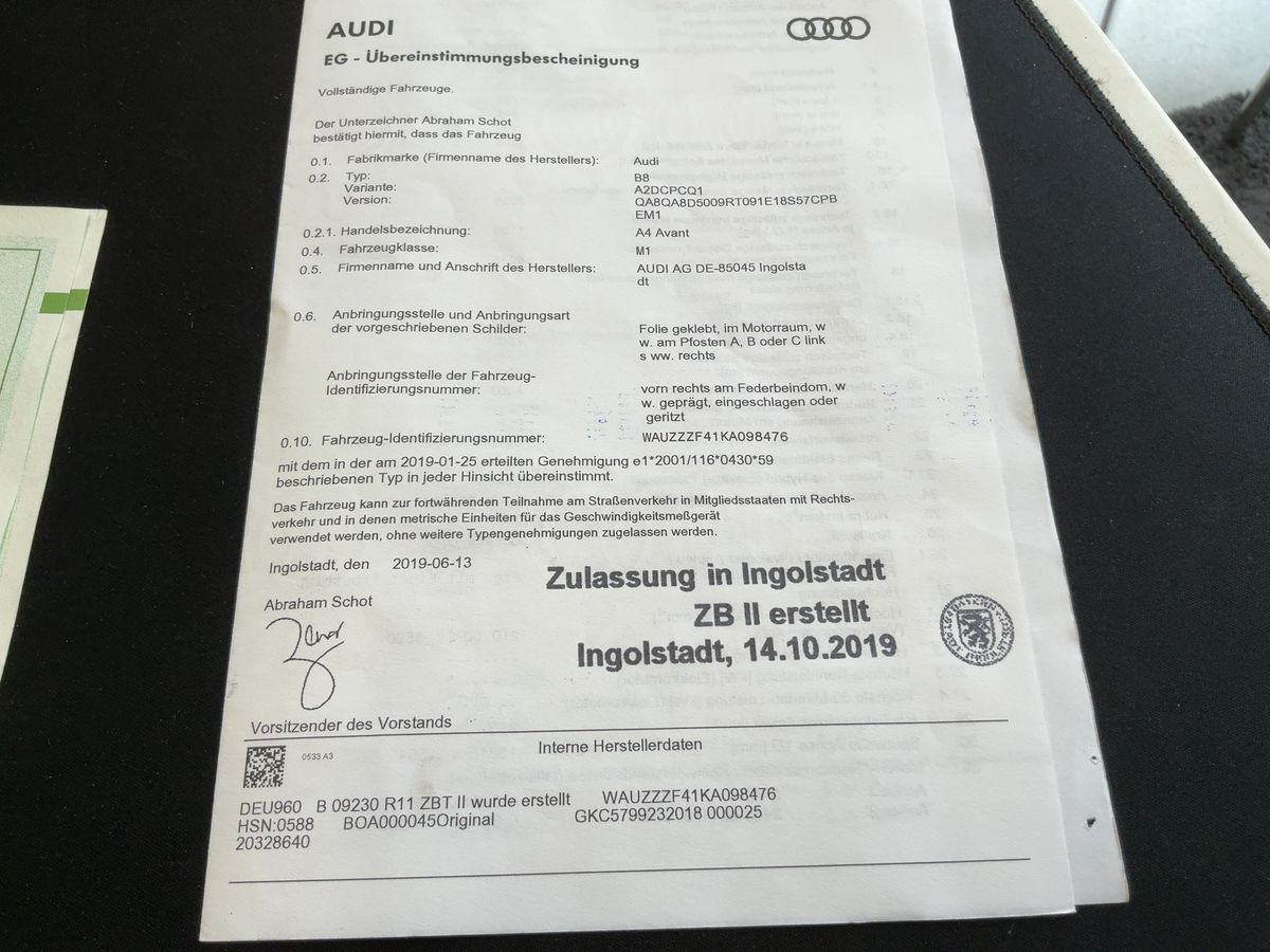 Audi A4 d'occasion