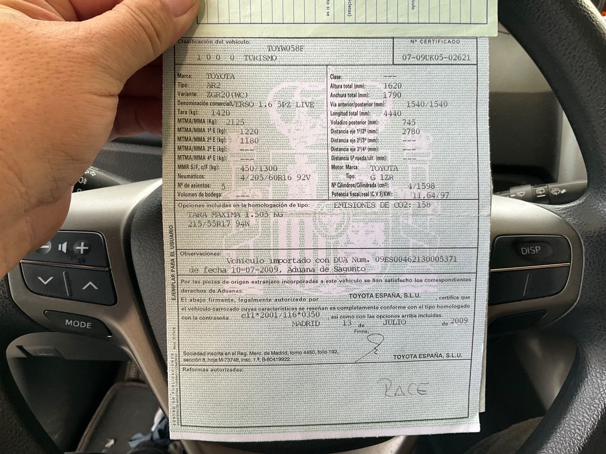 Toyota Verso 1.6 Active