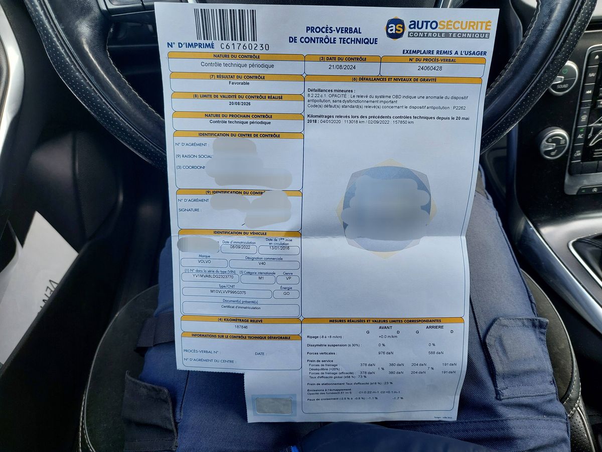 Volvo V40 d'occasion