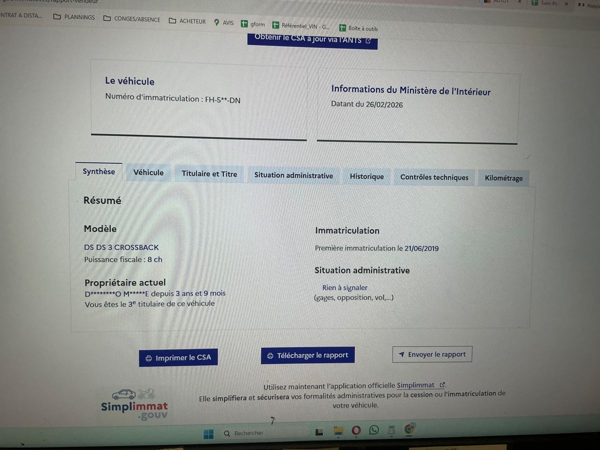 DS Automobiles d'occasion