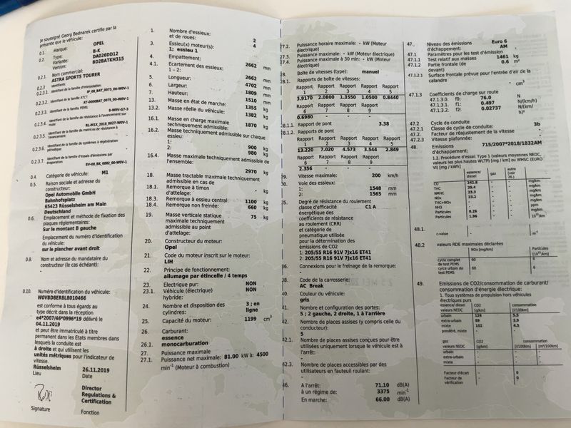 Opel Astra 1.2 Turbo Start&Stop — zdjęcie 16