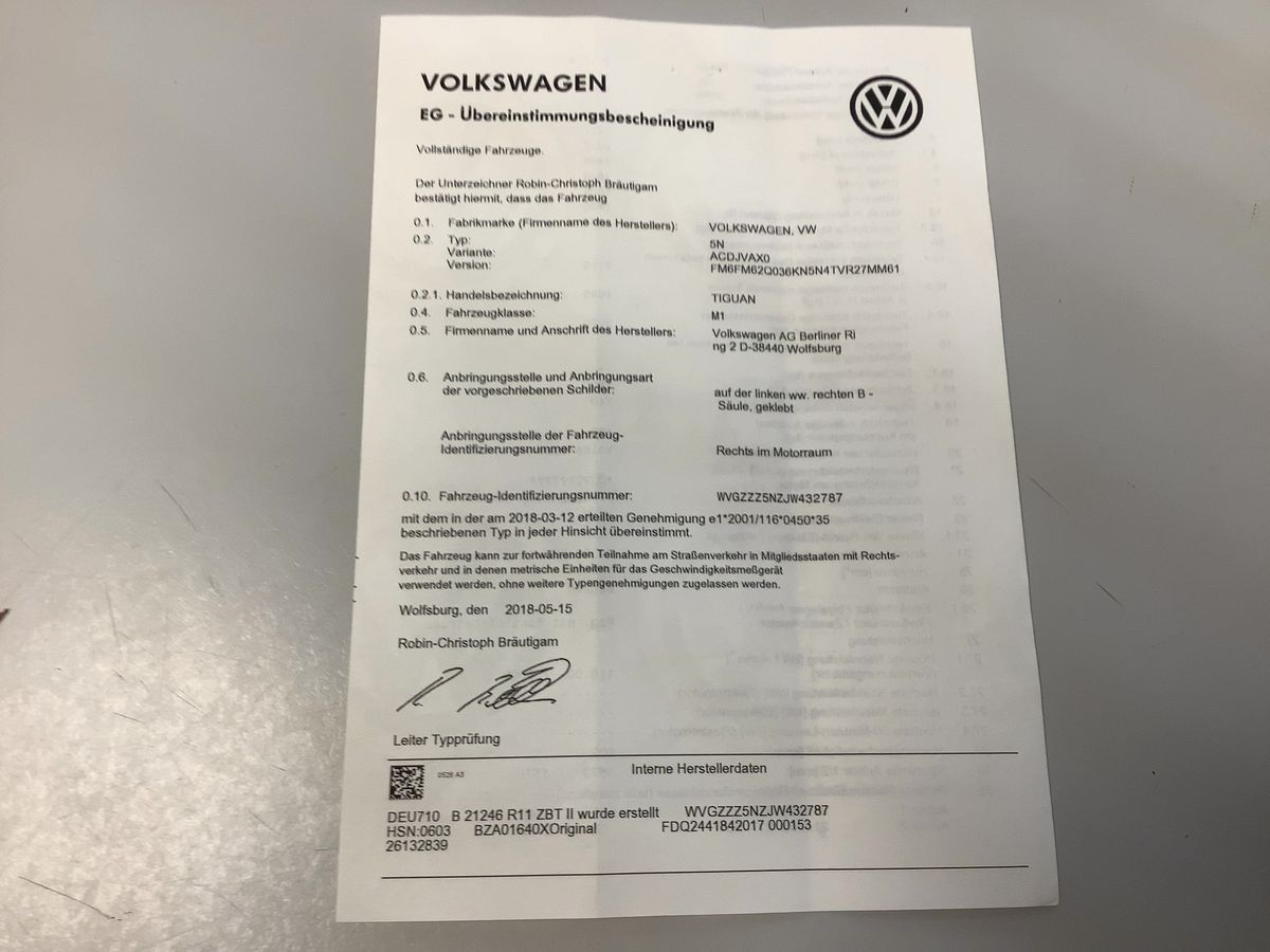 Volkswagen Tiguan d'occasion