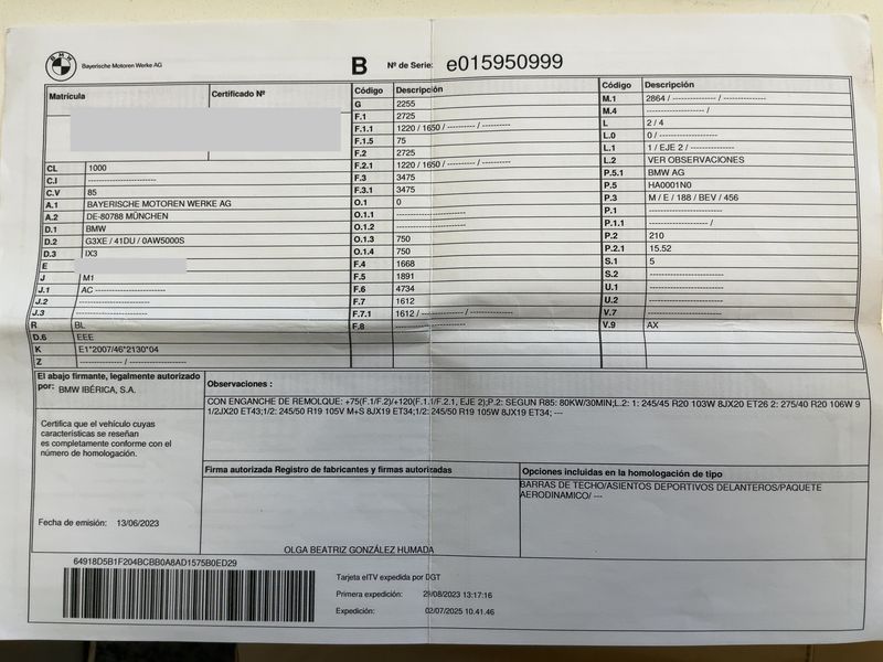 BMW iX3 electric drive 210 kW Impressive — zdjęcie 16