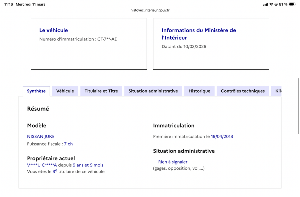 Nissan Juke d'occasion