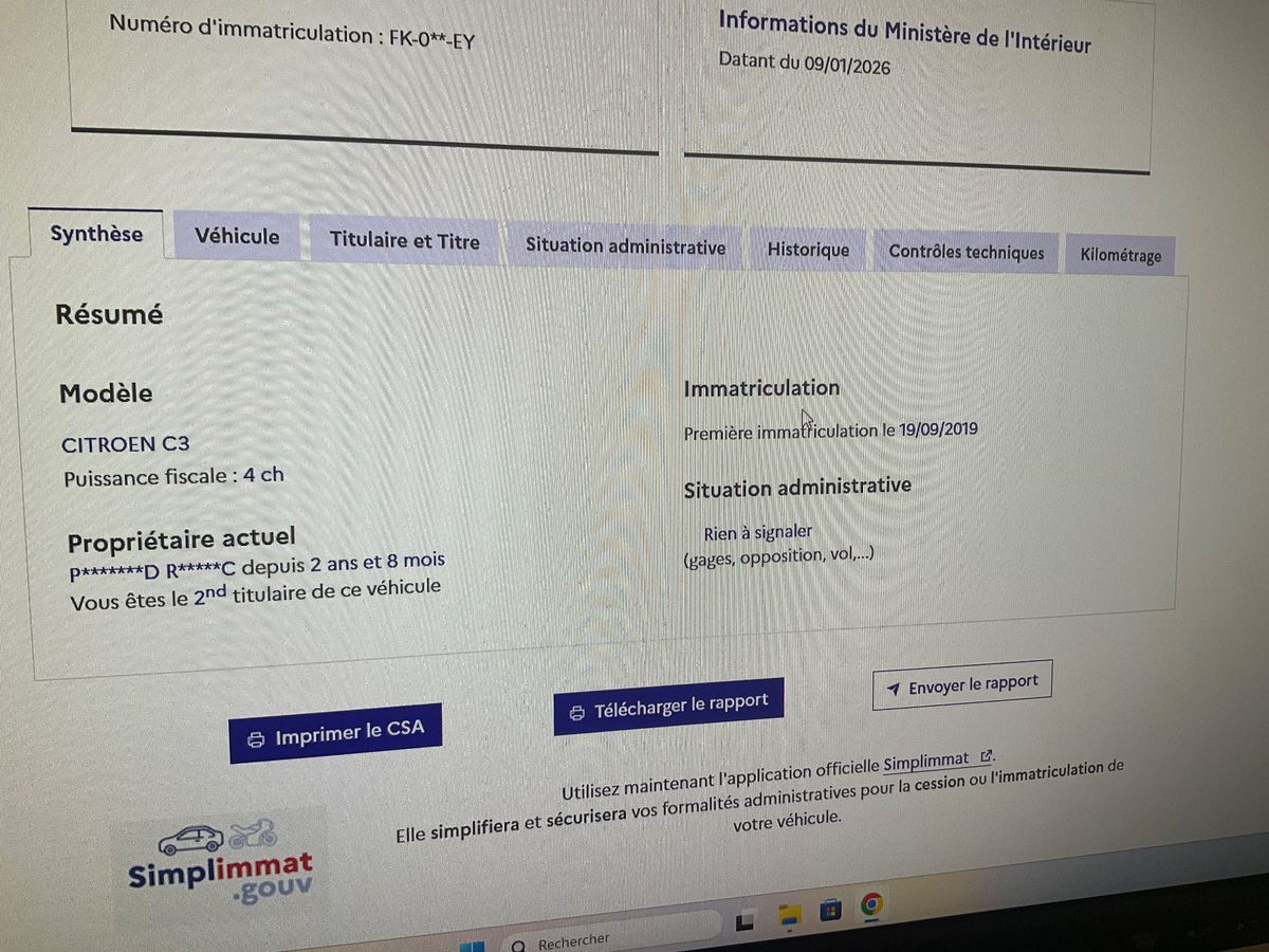 Citroen C3 d'occasion