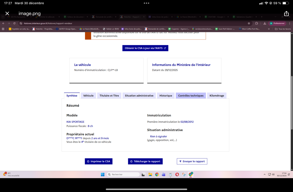 Kia Sportage d'occasion