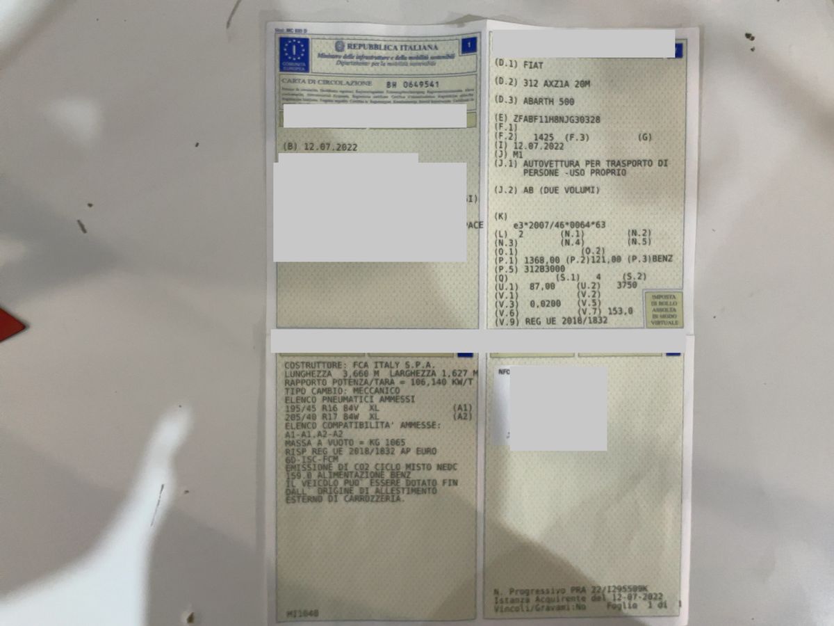 Abarth 595 d'occasion