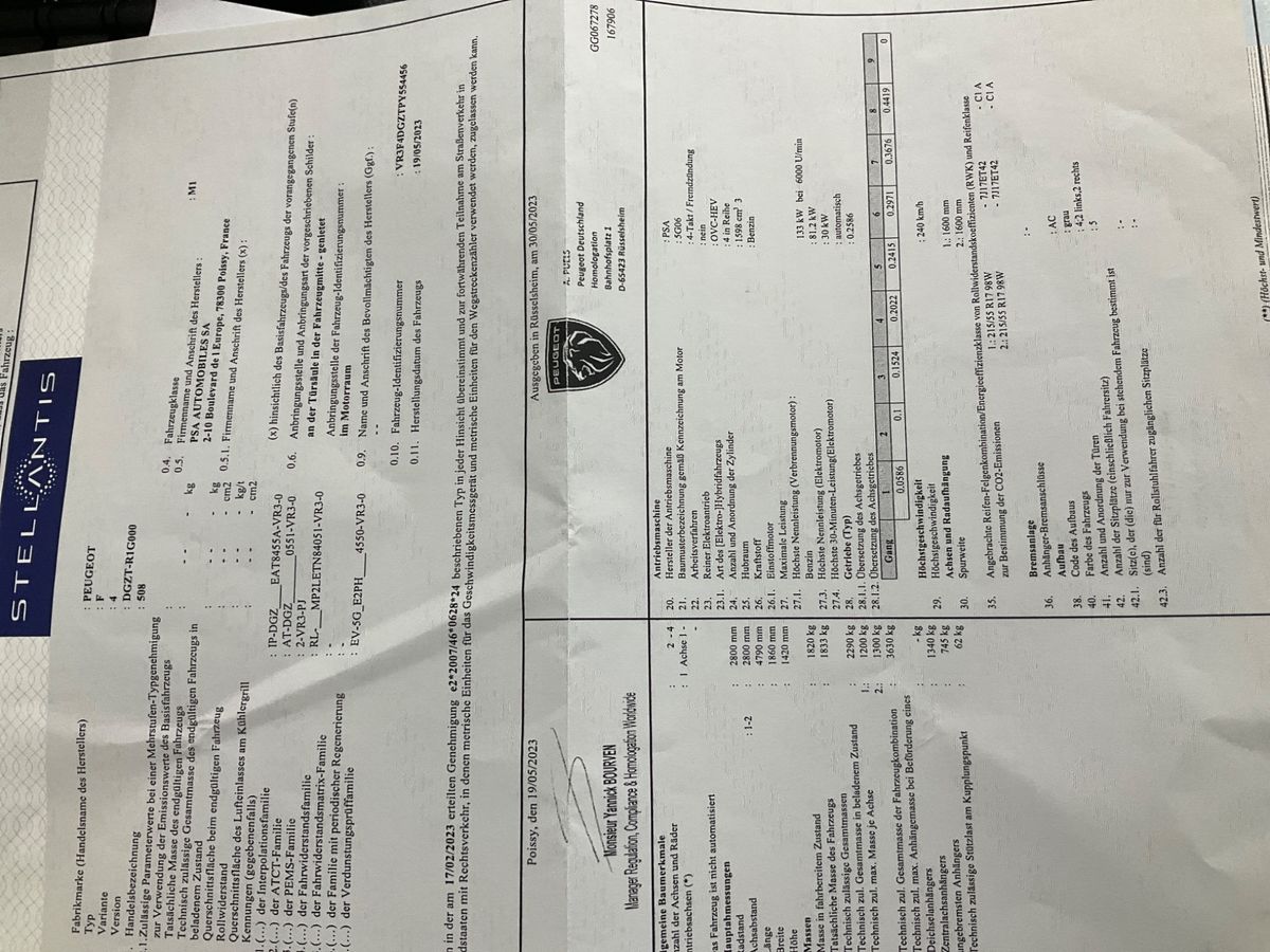 Peugeot 508 d'occasion