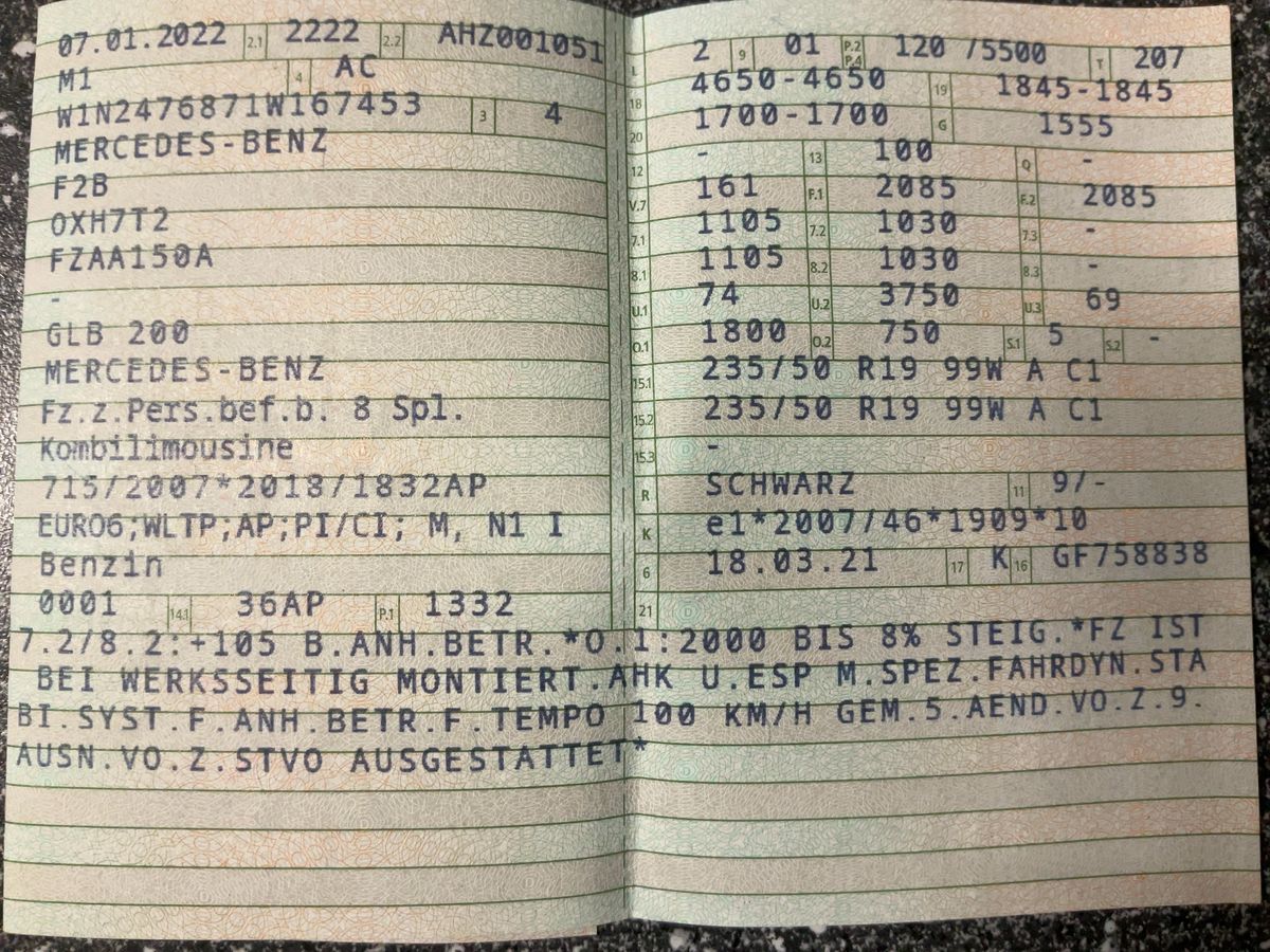 Mercedes-Benz GLB-Klasse d'occasion