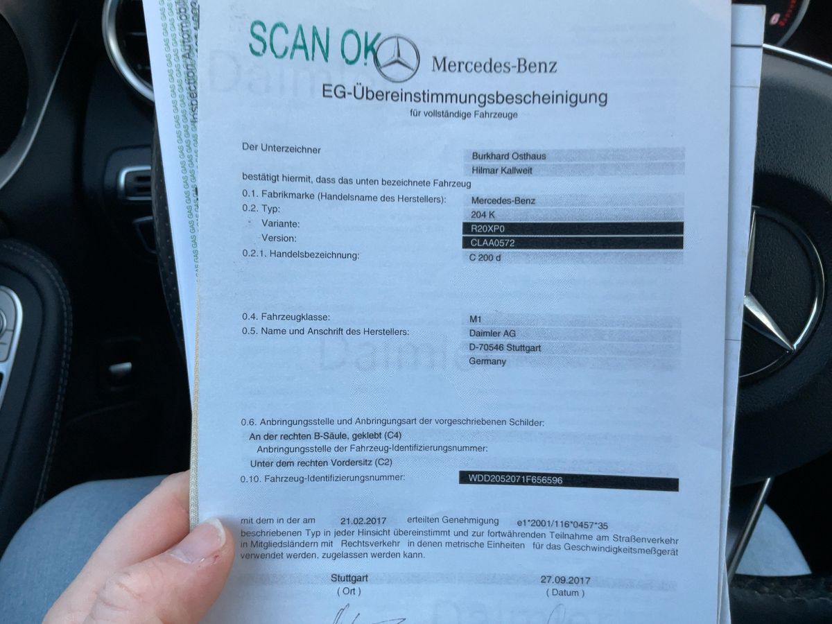 Mercedes-Benz C-Klasse d'occasion