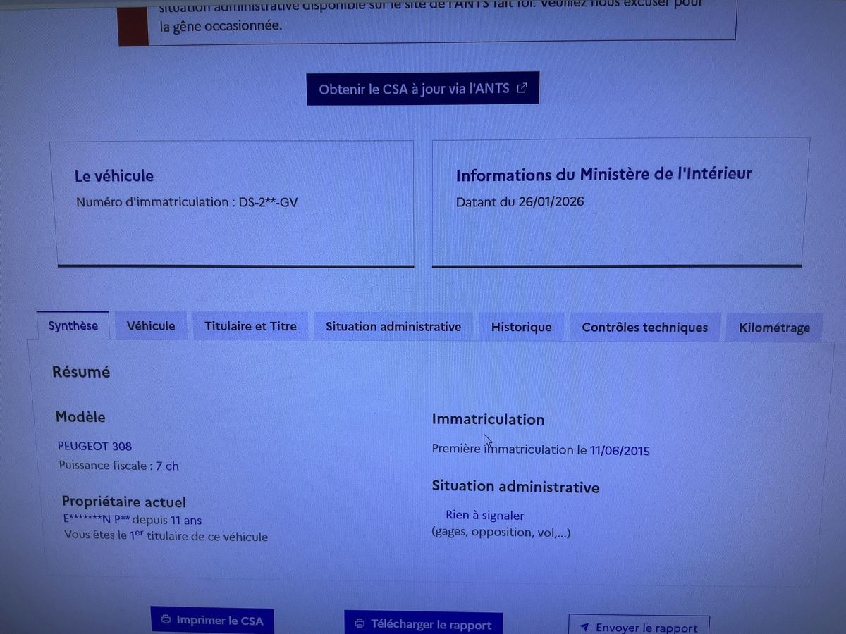 Peugeot 308 d'occasion