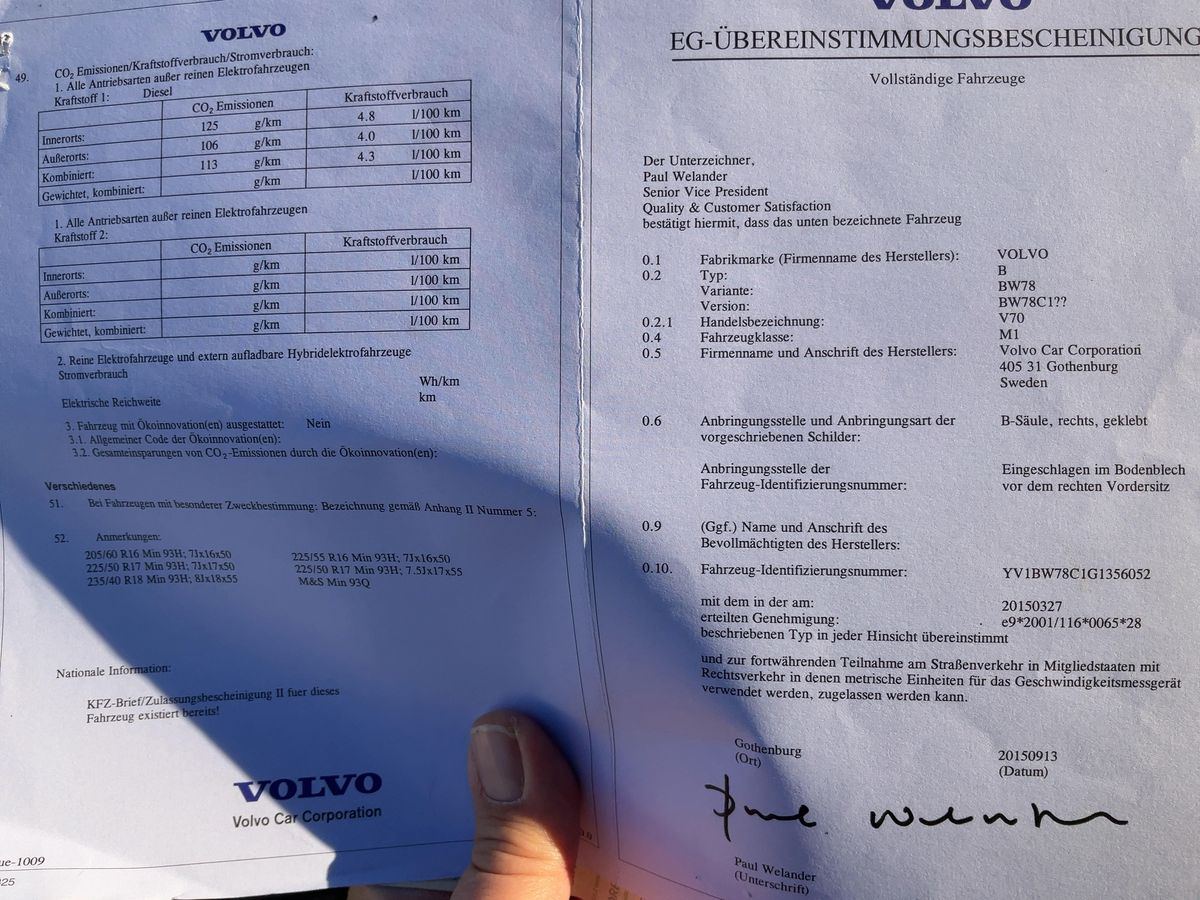 Volvo V70 d'occasion