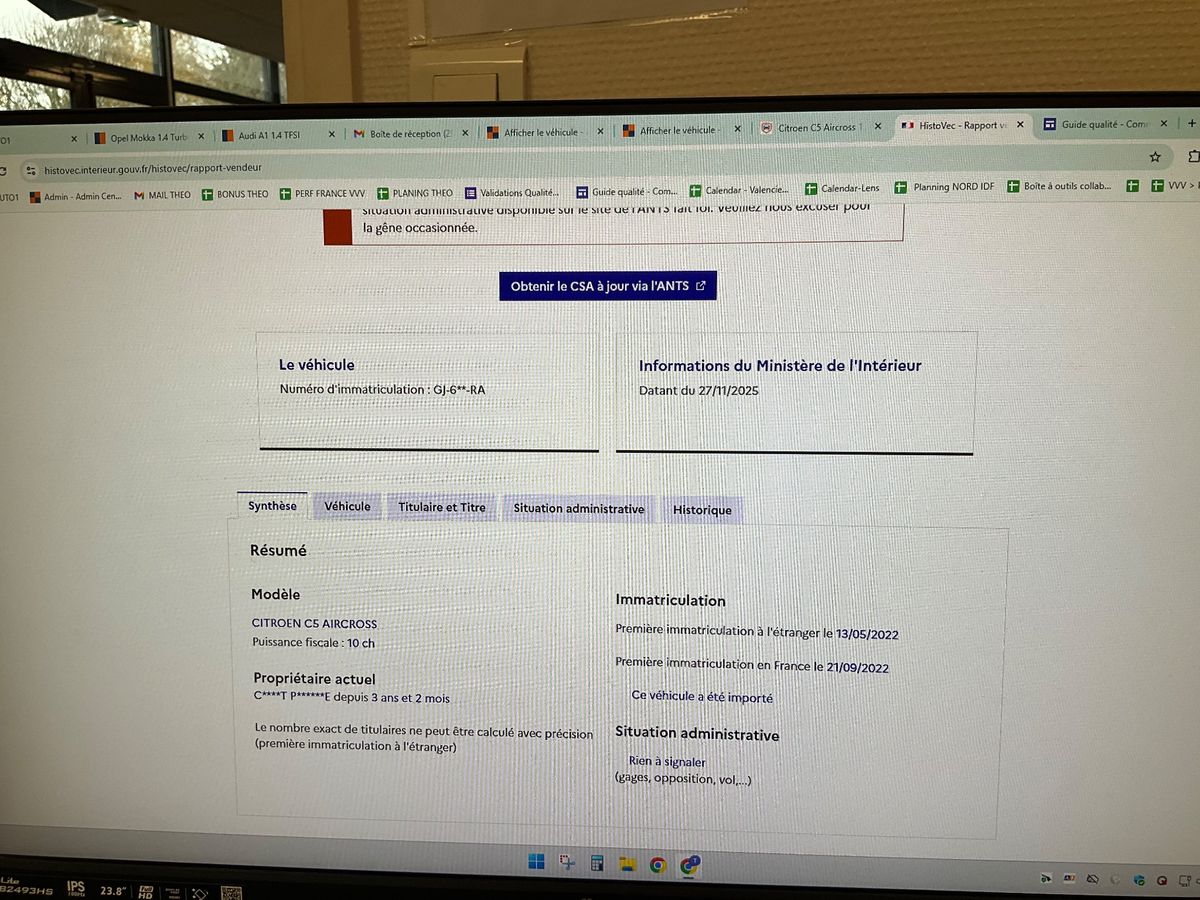 Citroen C5 d'occasion