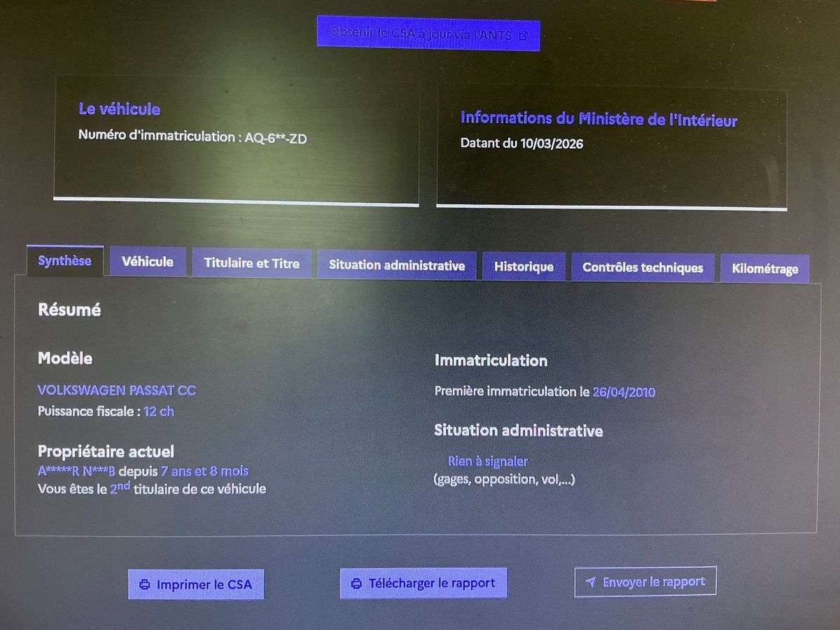 Volkswagen Passat d'occasion